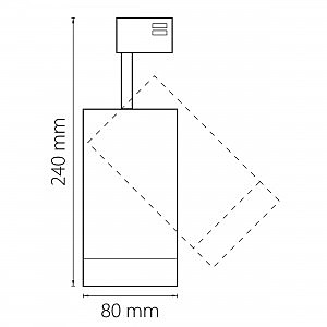 Трековый светильник Lightstar Canno 303262