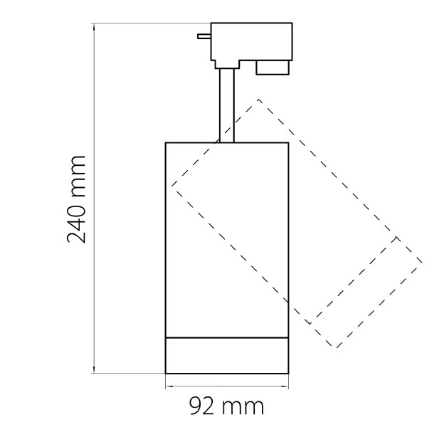 Трековый светильник Lightstar Canno 303272