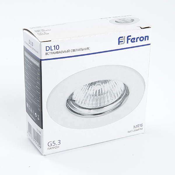 Встраиваемый светильник Feron DL10 15109