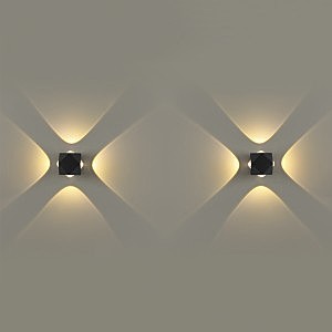 Уличный LED настенный светильник Odeon Light Diamanta 4218/8WL