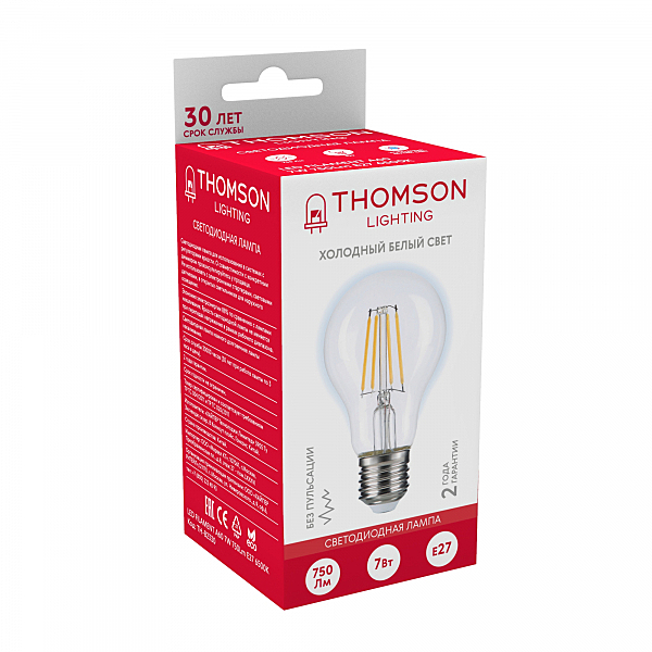 Светодиодная лампа Thomson Filament A60 TH-B2330
