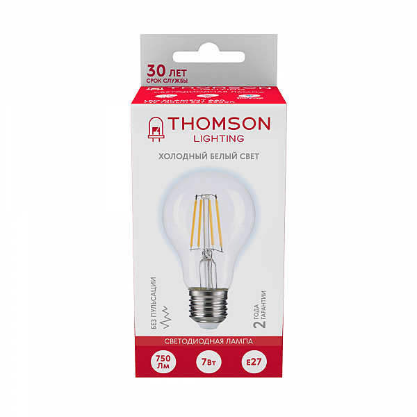 Светодиодная лампа Thomson Filament A60 TH-B2330