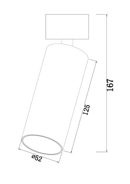 Светильник спот Maytoni Focus Led C055CL-L12B3K