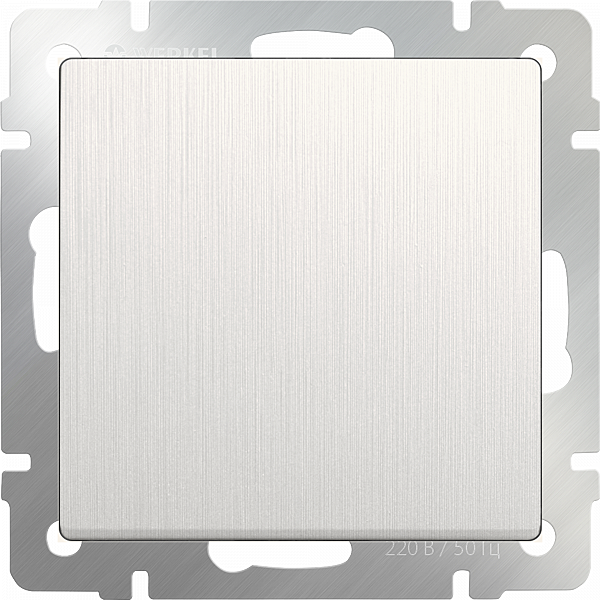 Выключатель Werkel W1112013/ Выключатель одноклавишный проходной (перламутровый рифленый)