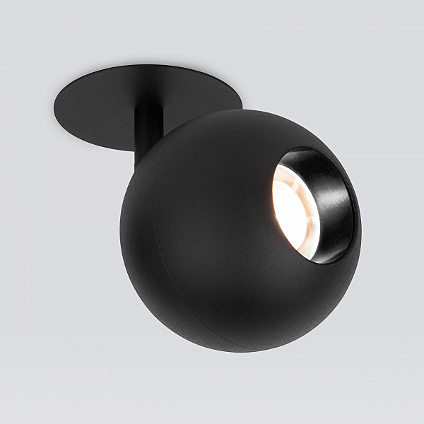 Встраиваемый светильник Elektrostandard Ball 9926 LED 12W 4200K черный