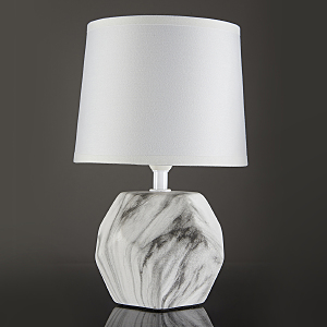 Настольная лампа Escada Marble 10163/T White