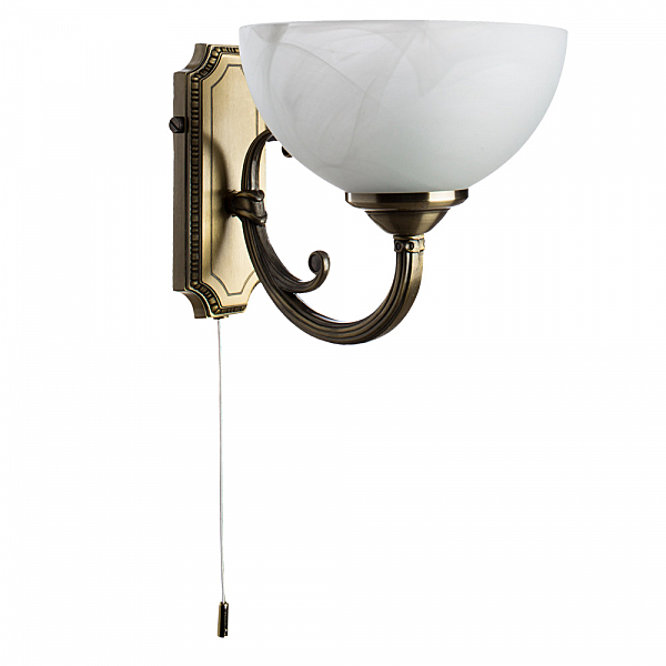 Настенное бра с выключателем Arte Lamp Windsor A3777AP-1AB