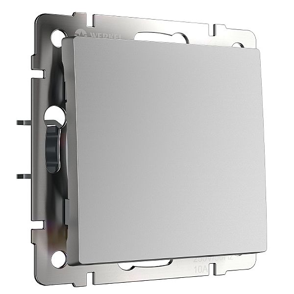 Выключатель Werkel W1113006/ Перекрестный выключатель одноклавишный (серебряный)