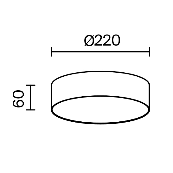 Светильник потолочный Maytoni Zon C032CL-24W3K-RD-B