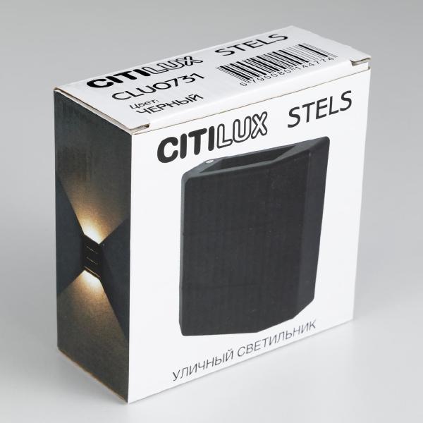 Уличный настенный светильник Citilux Stels CLU0731