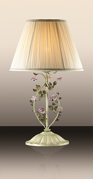 Настольная лампа с цветочками Tender 2796/1T Odeon Light
