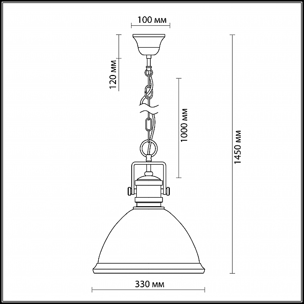 Светильник подвесной Odeon Light TALVA 2900/1