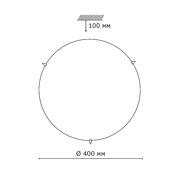 Настенно потолочный светильник Sonex 3217