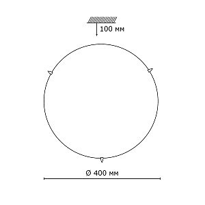 Настенно потолочный светильник Sonex 3217