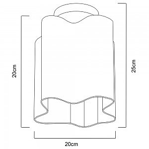 Светильник потолочный Arte Lamp A3479PL-1CC