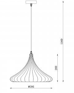 Светильник подвесной Lucide Vinti 02402/40/30