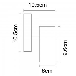 Уличный настенный светильник Arte Lamp Sonaglio A3302AL-1BK