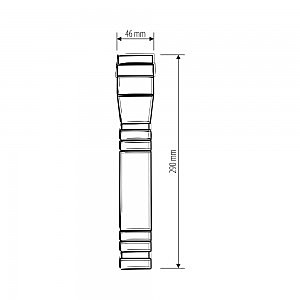 Фонарик Elektrostandard Discoverer FLS01-29-7W 300m BK Черный (Discoverer 7)