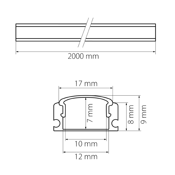 Профиль Lightstar 409429