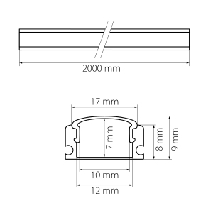 Профиль Lightstar 409429