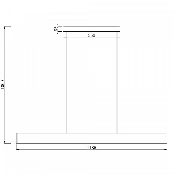 Светильник подвесной Arte Lamp Largo A2505SP-2WH