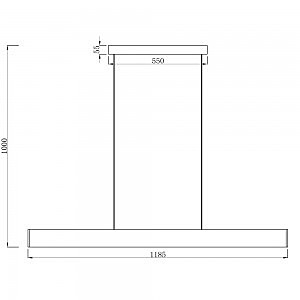 Светильник подвесной Arte Lamp Largo A2505SP-2WH