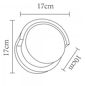 Уличный LED настенный светильник Arte Lamp Lancia A8159AL-1GY