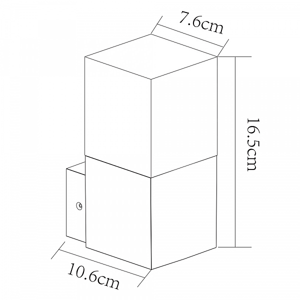 Уличный настенный светильник Arte Lamp Portu A8372AL-1GY