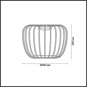 Настольная лампа Odeon Light Ulla 4106/7TL