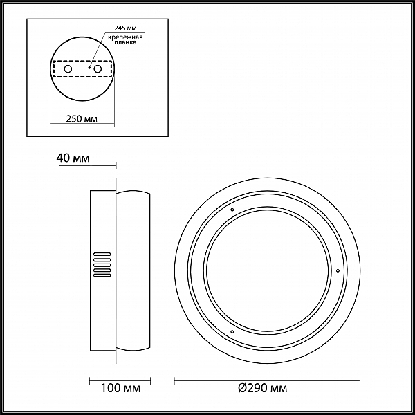 Настенное бра Odeon Light Constance 4603/12WL