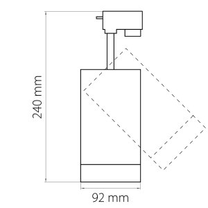 Трековый светильник Lightstar Canno 303264