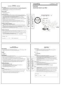 Потолочная люстра Lussole Idaho GRLSP-0199