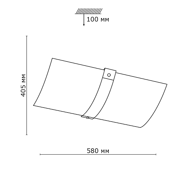 Настенно потолочный светильник Sonex DECO 6210