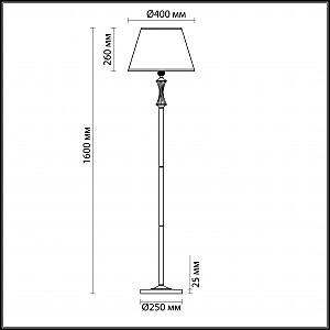 Торшер Lumion Kimberly 4408/1F