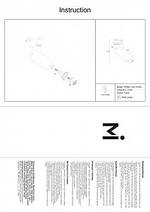 Трековый светильник Maytoni Single phase track system TR004-1-GU10-RG