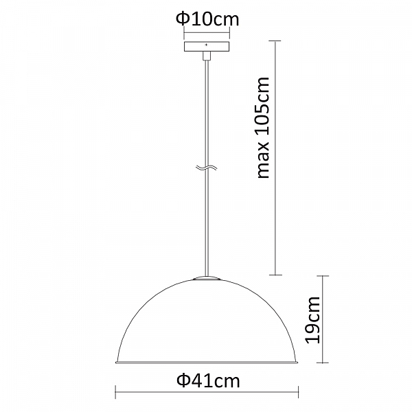 Светильник подвесной Arte Lamp Lazio A6540SP-1CC