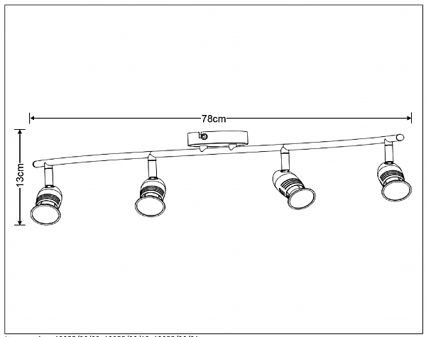 Светильник спот Lucide Caro-Led 13955/20/03