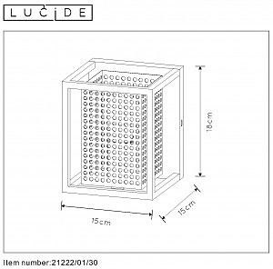 Настенное бра Lucide Sansa 21222/01/30