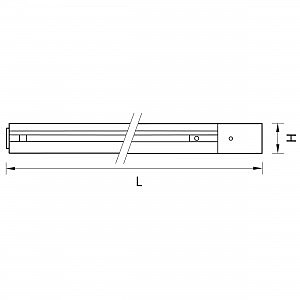 Шинопровод Lightstar Barra 501038