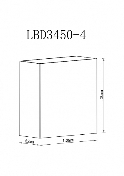 Уличный LED настенный светильник Arte Lamp Algol A1445AL-1BK