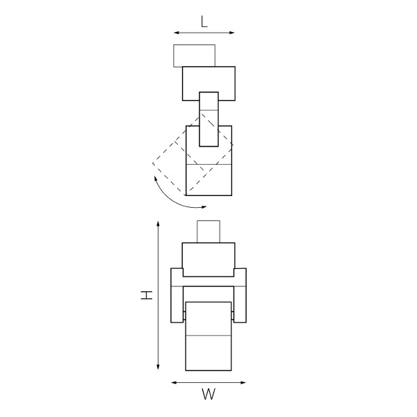 Трековый светильник Lightstar Illumo L1 A3T051046