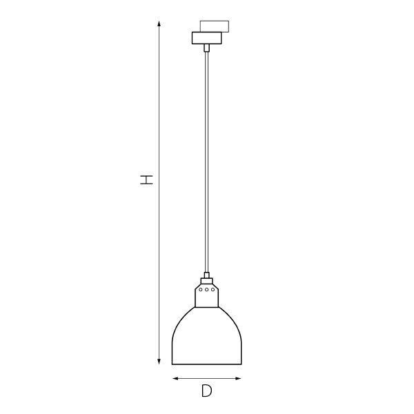 Трековый светильник Lightstar Loft L1T765013