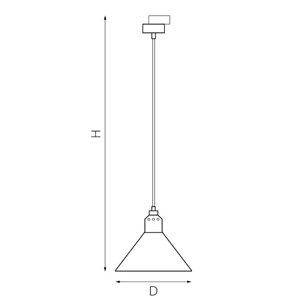 Трековый светильник Lightstar Loft L1T765024