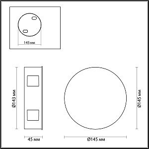 Настенный светильник Odeon Light Beata 4261/8WL