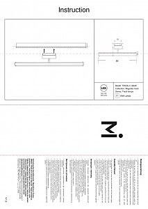 Трековый светильник Maytoni Magnetic track system TR026-2-14B4K