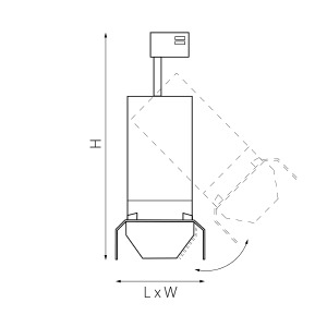 Трековый светильник Lightstar Canno C127497