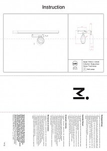 Трековый светильник Maytoni Single phase track system TR023-1-12W3K