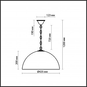 Светильник с цветочками Riza 2269/2 Odeon Light