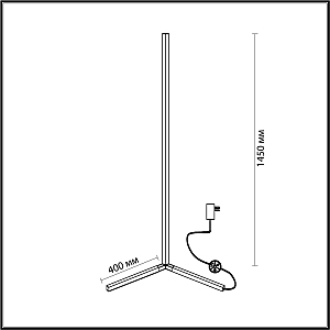 Торшер Odeon Light Fillini 4335/6FL