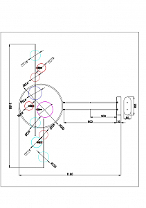 Потолочная люстра Arte Lamp Saturn A7790SP-75BK